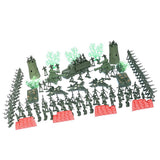 Max 167 Pieces Kids Children Playing Toy Soldiers Action Figure Men Playset Gift