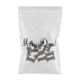 Max 10pcs Wooden Spool Empty Vintage DIY Roller Coils for Sewing Crafts Wire A
