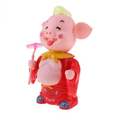Maxbell Electric Singing Pigsy Pig Doll Funny Pet for Kids Children Toy Gift Red