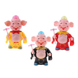 Maxbell Electric Singing Pigsy Pig Doll Funny Pet for Kids Children Toy Gift Red