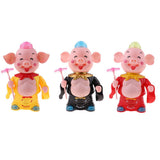 Maxbell Electric Singing Pigsy Pig Doll Funny Pet for Kids Children Toy Gift Red