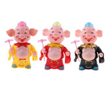 Maxbell Electric Singing Pigsy Pig Doll Funny Pet for Kids Children Toy Gift Red