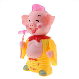 Maxbell Electric Singing Pigsy Pig Doll Funny Pet for Kids Children Toy Gift Yellow