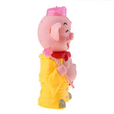 Maxbell Electric Singing Pigsy Pig Doll Funny Pet for Kids Children Toy Gift Yellow