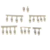 Max 20 Pieces Resin Soldier Skull Model Skeleton 3mm Resin Miniature Skeleton