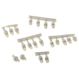 Max 20 Pieces Resin Soldier Skull Model Skeleton 3mm Resin Miniature Skeleton