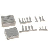 Max 1:35 Sand Armor Unpainted Refrigerator Water Bottle Beverages Drinks Models