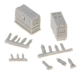 Max 1:35 Sand Armor Unpainted Refrigerator Water Bottle Beverages Drinks Models