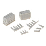 Max 1:35 Sand Armor Unpainted Refrigerator Water Bottle Beverages Drinks Models