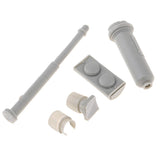 Max 1:35 Scale Resin Unpainted Traffic Signals Lights Model for Military Armor