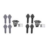 Max 1 Set Axial Metal Shock Mount Kit for RC 1/10 Model Car Part Titanium Color
