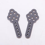 Max 1 Set Axial Metal Shock Mount Kit for RC 1/10 Model Car Part Titanium Color