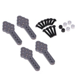 Max 1 Set Axial Metal Shock Mount Kit for RC 1/10 Model Car Part Titanium Color
