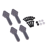 Max 1 Set Axial Metal Shock Mount Kit for RC 1/10 Model Car Part Titanium Color