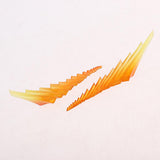 Max 2x Explode Effects Figure Display Stand for DIY Hot Dolls Accessories Yellow