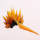 Max 2x Explode Effects Figure Display Stand for DIY Hot Dolls Accessories Yellow