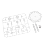 Max Flexible Display Base Hold for 1/144 HG RG Gundam Action Figure Toy Clear