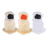 Max Monkey Loose Leaf Silicone Tea Steeper Ball Strainer Diffuser  White