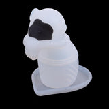 Max Monkey Loose Leaf Silicone Tea Steeper Ball Strainer Diffuser  White