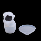 Max Monkey Loose Leaf Silicone Tea Steeper Ball Strainer Diffuser  White