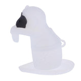 Max Monkey Loose Leaf Silicone Tea Steeper Ball Strainer Diffuser  White