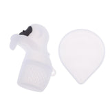 Max Monkey Loose Leaf Silicone Tea Steeper Ball Strainer Diffuser  White