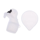 Max Monkey Loose Leaf Silicone Tea Steeper Ball Strainer Diffuser  White