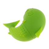 Max Shark Shape Silicone Tea Strainer Filter Tea Infuser Tea Accessories Green
