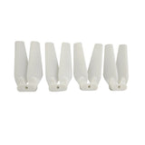 Max 20pcs RC Drone Propeller Props for E58 S168 JY019 Four-axle Aircraft White