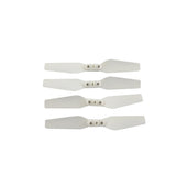 Max 20pcs RC Drone Propeller Props for E58 S168 JY019 Four-axle Aircraft White