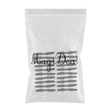Max 20pcs RC Drone Propeller Props for E58 S168 JY019 Four-axle Aircraft Black
