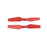 Max 20pcs RC Drone Propeller Props for E58 S168 JY019 Four-axle Aircraft Red