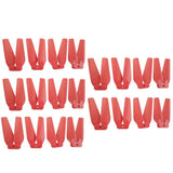 Max 20pcs RC Drone Propeller Props for E58 S168 JY019 Four-axle Aircraft Red