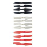 Maxbell 12Pcs RC Drone Super Toughness Propeller Props for E58 S168 JY019 Four-axle Aircraft Spare Parts