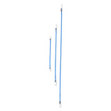 Max RC Vehicle Model 10cm Roof Rope Elastic with Hook for 1/10 D90 SCX10 Blue