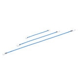 Max RC Vehicle Model 10cm Roof Rope Elastic with Hook for 1/10 D90 SCX10 Blue