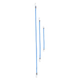 Max RC Vehicle Model 10cm Roof Rope Elastic with Hook for 1/10 D90 SCX10 Blue