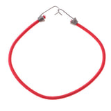 Max RC Vehicle Model 20cm Roof Rope Elastic with Hook for 1/10 D90 SCX10 Red