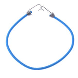 Max RC Vehicle Model 45cm Roof Rope Elastic with Hook for 1/10 D90 SCX10 Blue