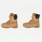 Max 1/6 Scale Men Women Soldier Military Boots Shoes Action Figure Boots Camel