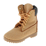 Max 1/6 Scale Men Women Soldier Military Boots Shoes Action Figure Boots Camel