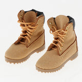 Max 1/6 Scale Men Women Soldier Military Boots Shoes Action Figure Boots Camel