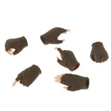 Max 3 Pair 1/6 Scale Flexible Hands in Gloves for 12" Female Action Figure Green