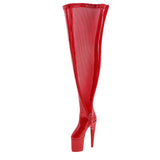 Max 1/6 Women Over The Knee High Heel Boots Shoes for 12'' Action Figures Red
