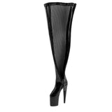 Max 1/6 Women Over The Knee High Heel Boots Shoes for 12'' Action Figures Black