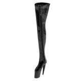Max 1/6 Women Over The Knee High Heel Boots Shoes for 12'' Action Figures Black