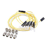 Max 5mm LED Light Night Bright Headlight Lamp for 1/5 1/8 1/10 1/12 1/16 RC Car