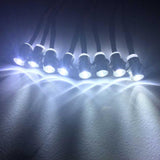 Max 5mm LED Light Bright Lamp for 1/5 1/8 1/10 1/12 1/16 RC Model Car Parts DIY