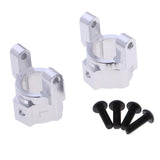 Max Metal C Hub Carriers for AXIAL SCX10 90027 90022 RC Crawler Parts Silver