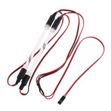 Max 2Pcs Chassis LED Tube Strip Light Bar for 1/10 RC Model Crawler Car Multi